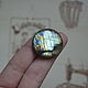 Labrador cabochon 27.5x27x6, Cabochons, Balashikha,  Фото №1