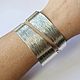 Браслет - кафф на запястье. Браслет жесткий. Newstylejewelry. Интернет-магазин Ярмарка Мастеров.  Фото №2