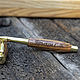Order Magnetic roller handle with magnetic cap made of zebrano. KullikovCraft. Livemaster. . Handle Фото №3