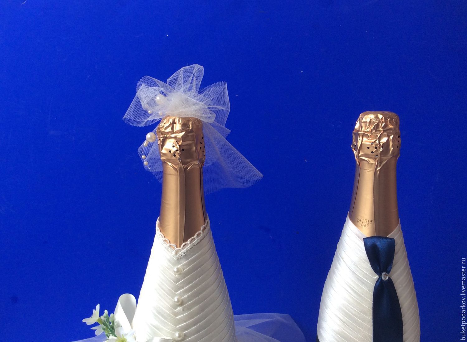 шампанское жениха и невесты фото