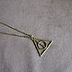 Necklace 'the Deathly Hallows'. Necklace. lumoss. My Livemaster. Фото №4