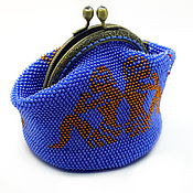 Сумки и аксессуары handmade. Livemaster - original item Beaded purse coin purse beaded. Handmade.