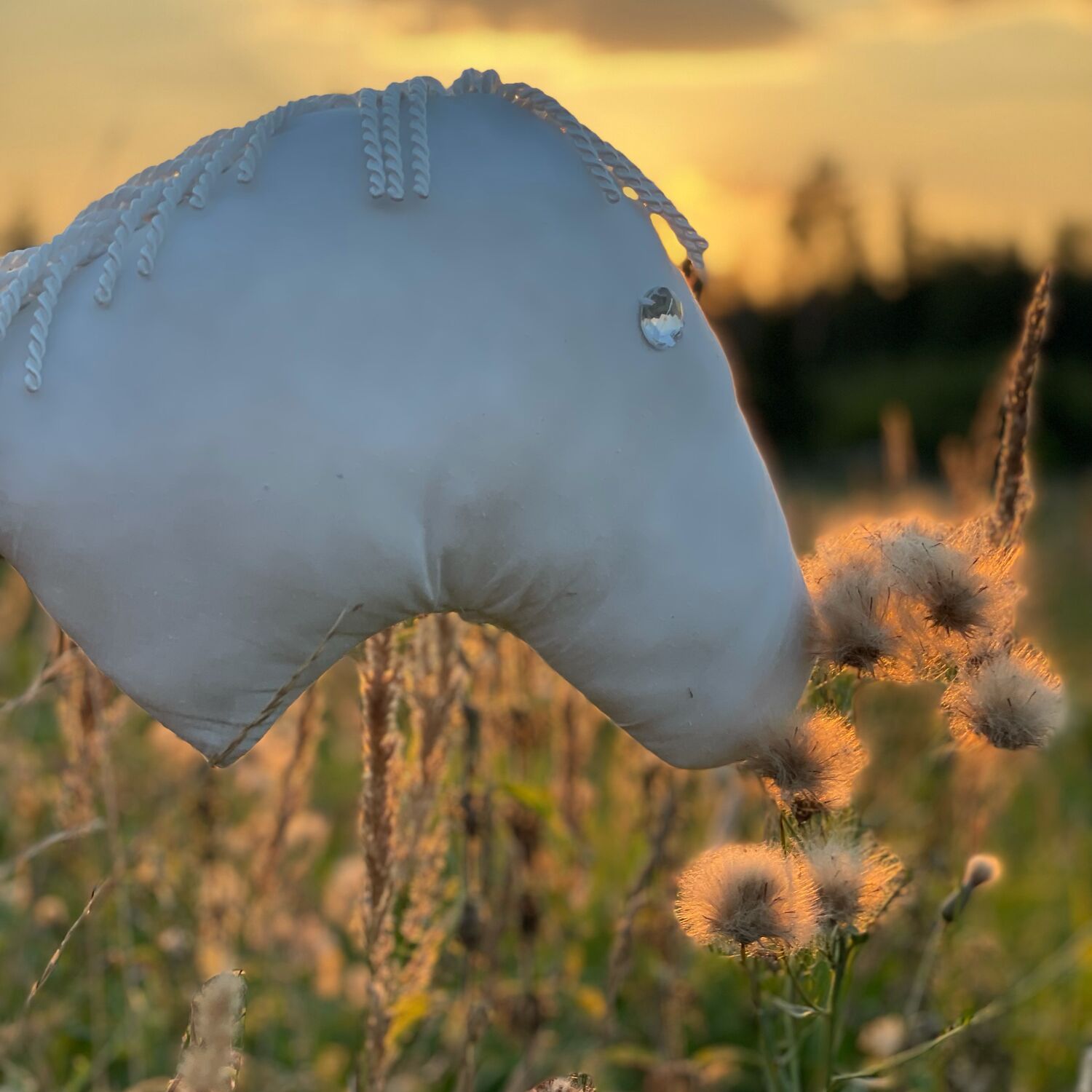 Лошадка детская, Хоббихорс, игрушка Монтессори, лошадка на палочке в ...