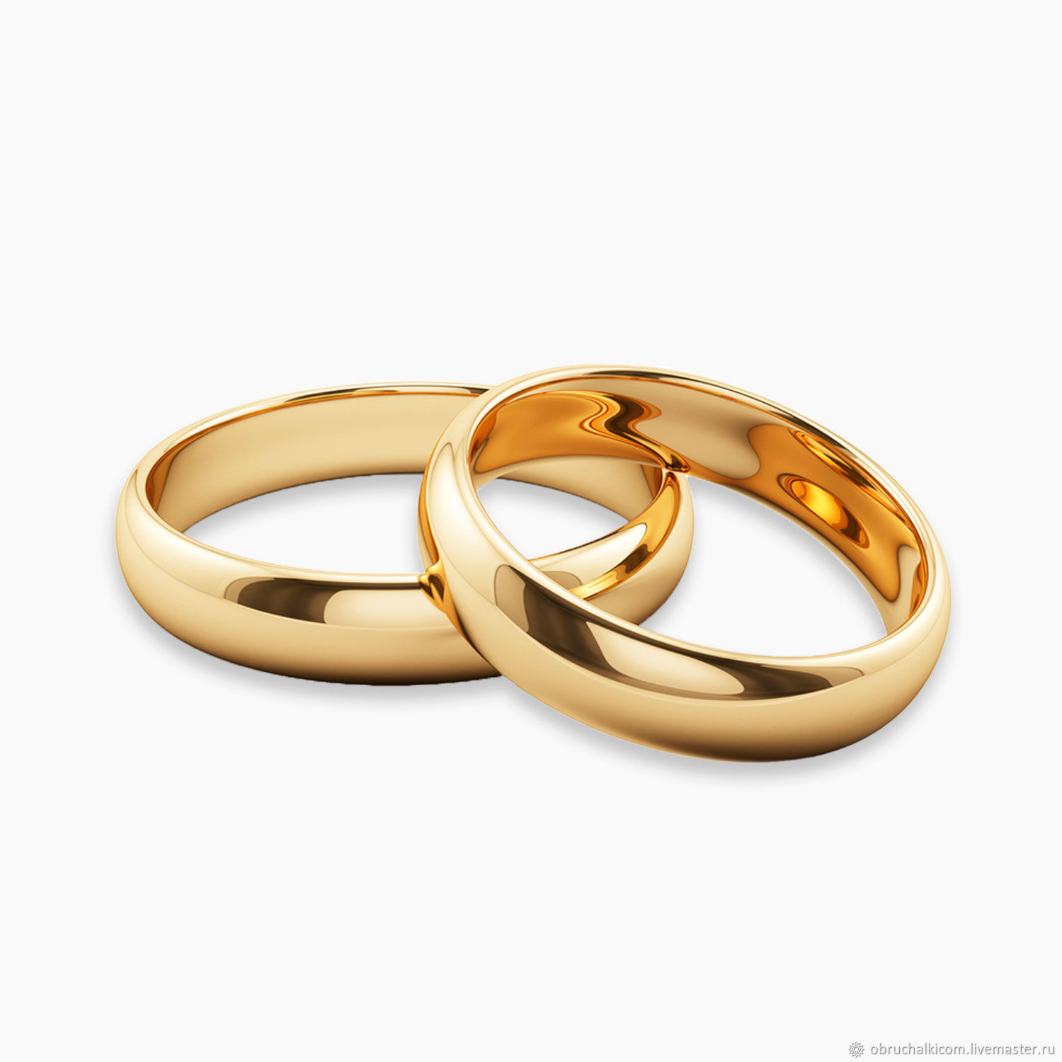Золото 585 обручальные кольца парные