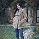 Stylish fur coat with hand embroidery ' Autumn coolness', Fur Coats, Vinnitsa,  Фото №1