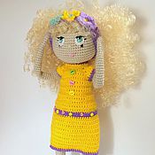 Кукла Хюррем Султан. Коллекционная вязаная игрушка амигуруми