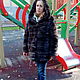 Пальто из кусочков меха соболя, Шубы, Москва,  Фото №1