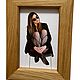 Фоторамка с подставкой. А6(10*15). Дуб. Стекло. Фоторамки. WOODFACTURE. Интернет-магазин Ярмарка Мастеров.  Фото №2