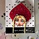 Брошь из эпоксидной смолы кокошник. Брошь-булавка. Gipso_manija. Ярмарка Мастеров.  Фото №6