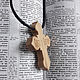 Pectoral Orthodox cross. Pendant. Amberwood (AmberWood). My Livemaster. Фото №4