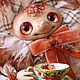 Маленькая кукла-игрушка мотылек Рыжик Вилли. Интерьерная кукла. OlgaRo— украшения, игрушки, открытки. Интернет-магазин Ярмарка Мастеров.  Фото №2