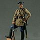 Tin soldier 54 mm. ekcastings. WWII Major of the Red Army, Military miniature, St. Petersburg,  Фото №1