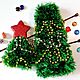 Christmas decoration case for a bottle knitted Christmas Tree. Bottle design. UrbanStyleKnit (usknits). My Livemaster. Фото №5