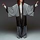 Заказать Винтаж: Кимоно жакет хаори Сюнга. Kimono-moe-kimono-. Ярмарка Мастеров. . Пиджаки винтажные Фото №3