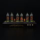 Nixie Clock on indicators IN-14 ' Wenge Black SteamPunk'. Souvenirs. Tube-time (tube-time). Online shopping on My Livemaster.  Фото №2