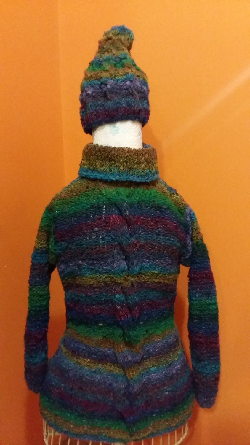 Комплект из японской пряжи NORO шерсть, шелк