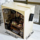 BILBO BAGGINS' KITCHEN Miniature on the bookshelf. Model. Decoupage. Online shopping on My Livemaster.  Фото №2