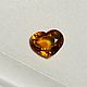 Спессартин сердце Намбия 1.40 ct купить. Кабошоны. Звездопад (только натуральные камни). Ярмарка Мастеров.  Фото №4