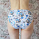 Cotton underwear with a print Hello from St. Petersburg. Underpants. GALATHEA. Online shopping on My Livemaster.  Фото №2