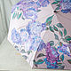 Folding umbrella machine with hand-painted ' Lilac'. Umbrellas. UmbrellaFineArt. My Livemaster. Фото №5