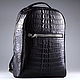 Crocodile Genuine Leather Backpack IMA0598B2, Men\\\'s backpack, Moscow,  Фото №1
