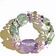 Bracelet 'Hyacinth', Bead bracelet, Moscow,  Фото №1