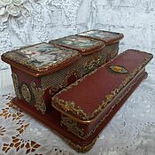 Для дома и интерьера handmade. Livemaster - original item Mini chest of drawers (jewelry box) 