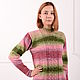 Order Women's sweater - rose. Yuliya knitting. Livemaster. . Sweaters Фото №3