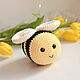 Bee interior toy, a gift to a beekeeper, a bee as a gift, Toys, Moscow,  Фото №1