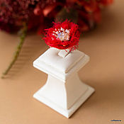 Украшения handmade. Livemaster - original item Flower ring 