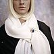 100% premium cashmere scarf Loro Piana (Italy), Scarves and snoods, St. Petersburg,  Фото №1