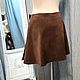 Order Skirt made of genuine leather. Inessa G. Suede and leather goods. Livemaster. . Skirts Фото №3