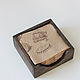 Dark-colored wooden napkin holder (Charcoal color). Wood - ash. Napkin holders. derevyannaya-masterskaya-yasen (yasen-wood). My Livemaster. Фото №4