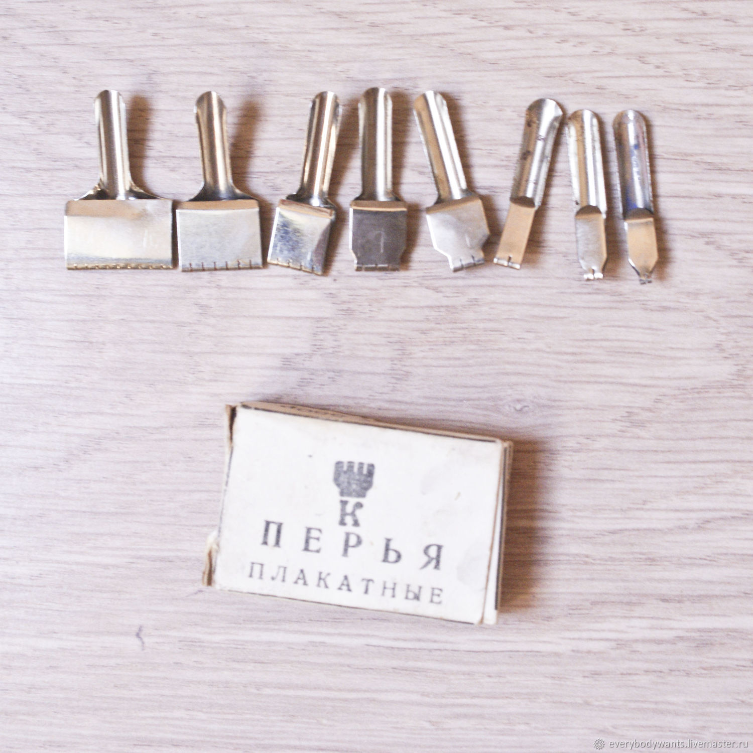 Винтаж: Перья плакатные СССР – купить на Ярмарке Мастеров – G2907RU ...
