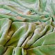 Ткань шелковый бархат светло зеленый мятный ,Италия. Ткани. ТКАНИ OUTLET. Ярмарка Мастеров.  Фото №4