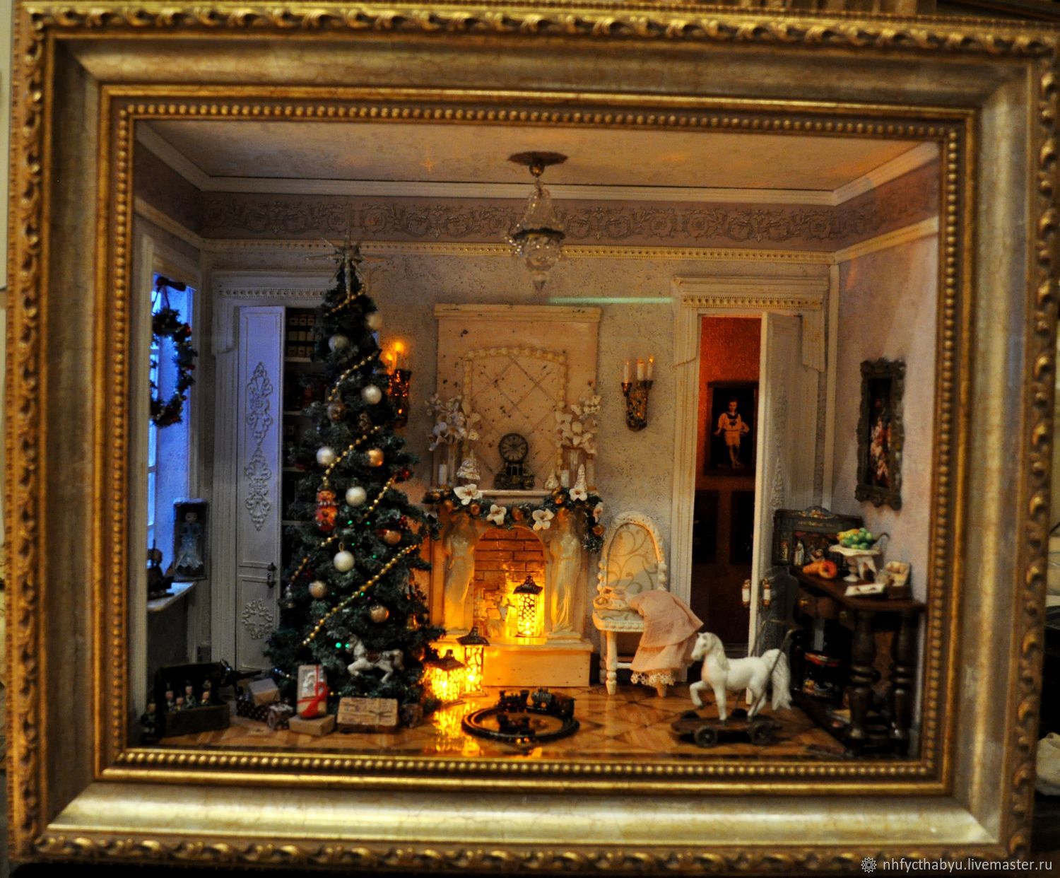 Рождественские интерьеры в западном стиле: сказочный уют (фото)