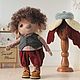 Кукла ручной работы мальчик Жук. Игрушки. Куклы, аксессуары ручной работы. Интернет-магазин Ярмарка Мастеров.  Фото №2