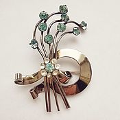 Винтаж handmade. Livemaster - original item Brooch vintage: Floral brooch. Handmade.