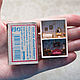 custom! Microtomic in a matchbox. Doll houses. CountersunkHouses (olgamutina). Online shopping on My Livemaster.  Фото №2