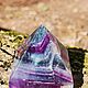  флюорит Радуга, натуральные камни. Пирамида. Amulet-Stone (AS). Ярмарка Мастеров.  Фото №5