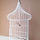 Order Cage with a bird for compositions. alexbrik. Livemaster. . Stand Фото №3