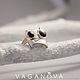Ring "Quadro Rabbit" (silver, enamel). Rings. VAGANOVA jewelry. My Livemaster. Фото №5