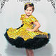 Baby dress 'Stilyagi' (satin) Art. 158. Childrens Dress. ModSister/ modsisters. Ярмарка Мастеров.  Фото №4
