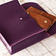 Purple clutch (leather clutch bag). Classic Bag. migotobags. Online shopping on My Livemaster.  Фото №2