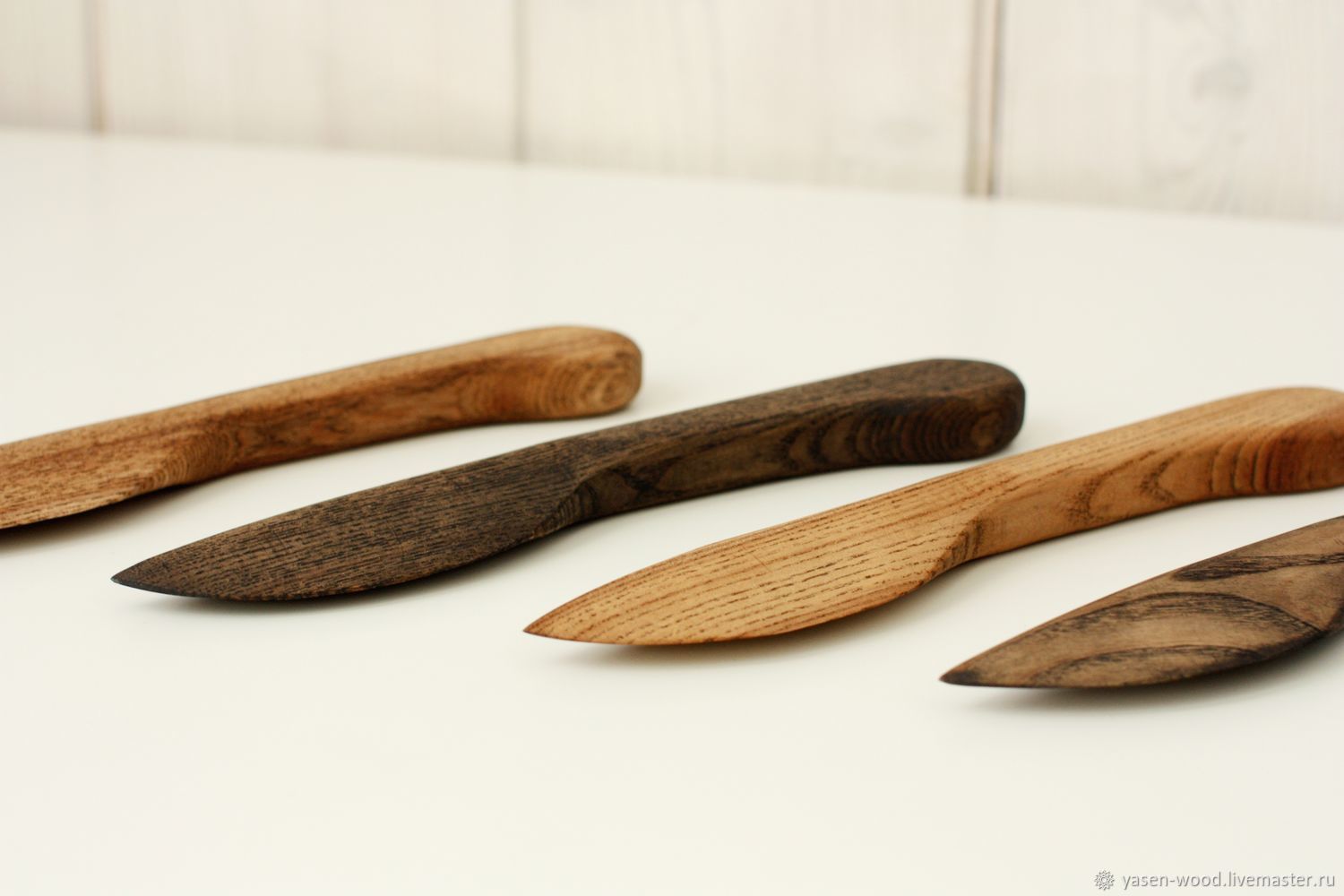 Деревянный нож для мягкого сыра, паштета и масла –  на Ярмарке .