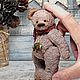 Мишка тедди Шарфиков. Мишки Тедди. Наталья Будкевич natabudkevich. Ярмарка Мастеров.  Фото №7