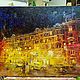Author's painting with a view of Nevsky prospect. Petersburg city landscape. Pictures. paintmart (oikos). Online shopping on My Livemaster.  Фото №2