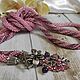 Lariat of beads 'Pink Passion'. Lariats. Beaded jewelry by Milady. My Livemaster. Фото №6