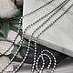 1m Chain Beads 1,5mm Stainless steel (4924), Chains, Voronezh,  Фото №1