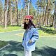 Косынка из хлопка крючком. Косынка кроше. Коралловая косынка. Косынки. Multi Color Crochet (voronkova-olga). Ярмарка Мастеров.  Фото №5